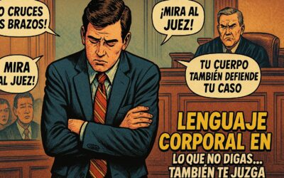LENGUAJE NO VERBAL EN JUICIOS: 10 GESTOS QUE PUEDEN HUNDIR (O SALVAR) TU CASO
